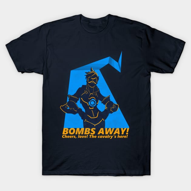 Cheers, love! The cavalry's here! T-Shirt by AlexRoivas